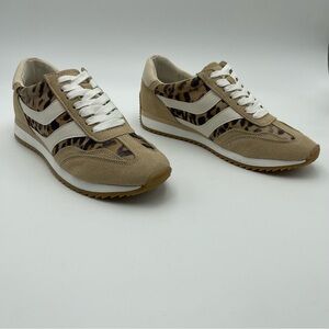 Dolce Vita Esha-SZ 9M-Leopard Print Sneakers Shoes -New no box